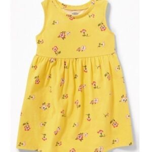 Girls Old Navy Floral Summer Dress - Sz 18-24 mo